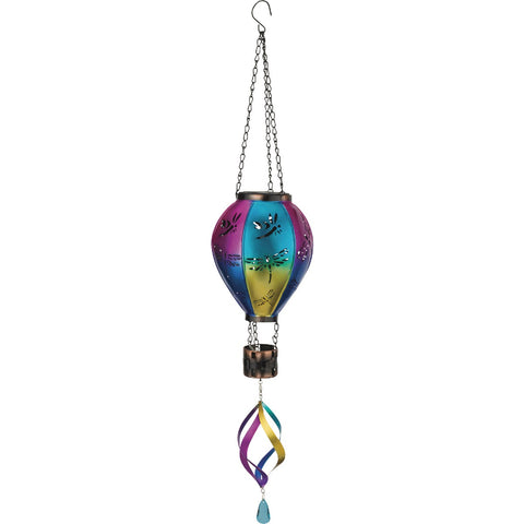 Regal Art & Gift Hot Air Balloon Solar Lantern; Mfg #13515
