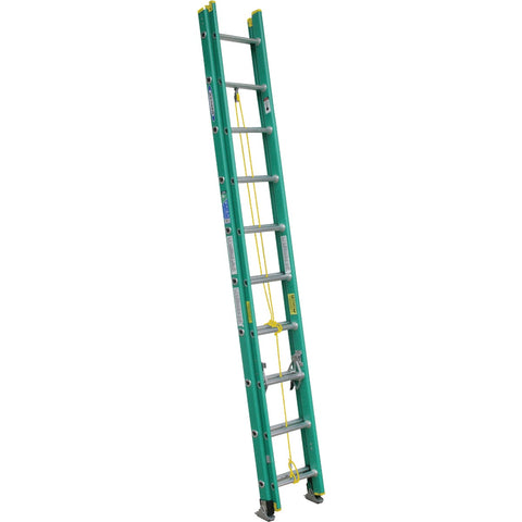 Werner Type II Fiberglass Extension Ladder; Mfg #D5920-2