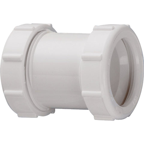 Plastic Straight Double Slip-Joint Extension Coupling; Mfg #46WK