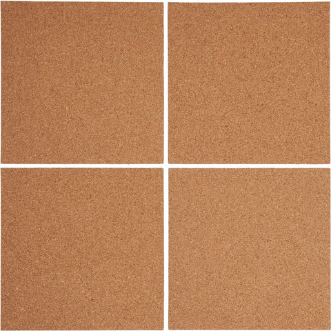 U Brands Cork Square Tile Board; Mfg #269U04-12