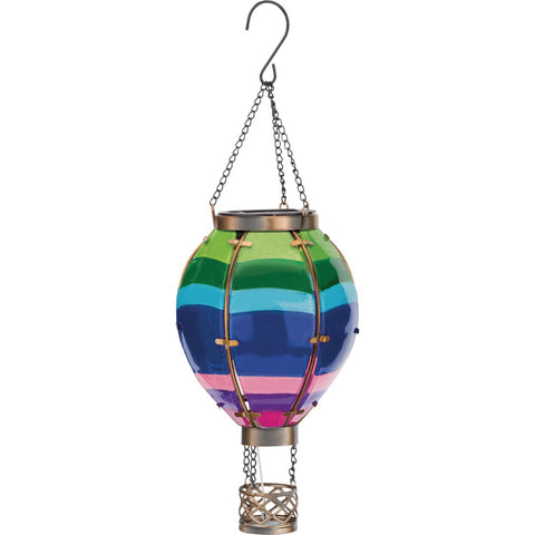 Regal Art & Gift Hot Air Balloon Solar Lantern; Mfg #12769