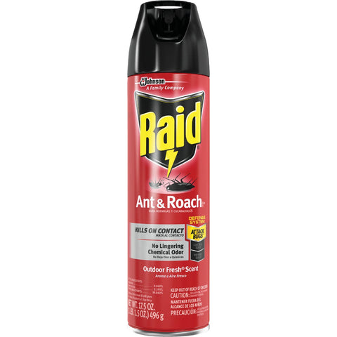 Raid Ant & Roach Killer; Mfg #21613