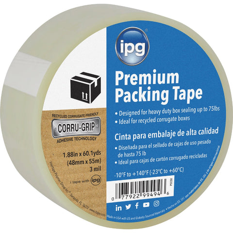 IPG Premium Clear Packing Tape; Mfg #PSC50