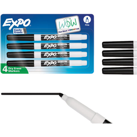 Expo Black Fine Point Low Odor Dry-Erase Marker; Mfg #86661A