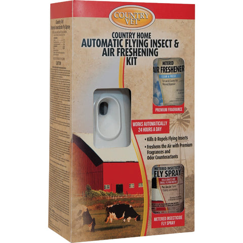 Enforcer Country Vet Flying Insect & Air Freshener Kit; Mfg #32-1978CV4A
