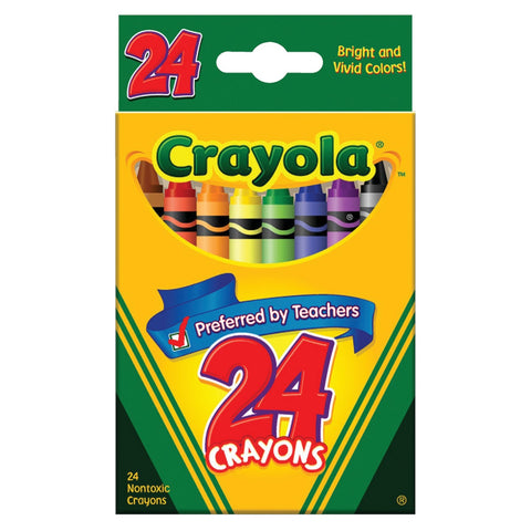 Crayola Crayons; Mfg #52-3024