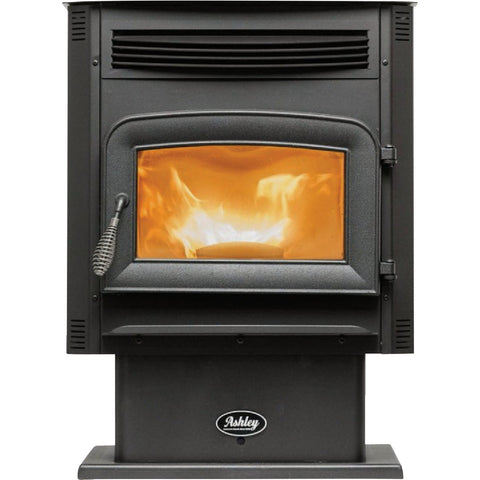 US Stove Ashley 1700 Sq. Ft. Pellet Stove with 90 Lb. Hopper; Mfg #AP5617-W