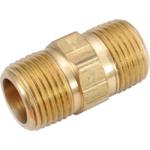 Anderson Metals Hex Brass Nipple; Mfg #756122-08
