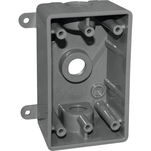 Southwire PVC Outdoor Junction Box; Mfg #P1GB-37550-UPC