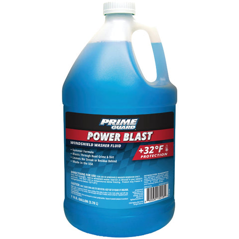 Prime Guard Power Blast Windshield Washer Fluid; Mfg #PRIM92106