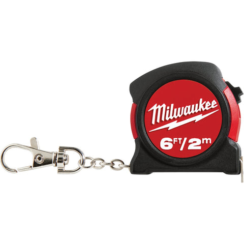 Milwaukee Key Ring Tape Measure; Mfg #48-22-1706