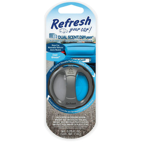 Refresh Your Car Oil Diffuser Car Air Freshener; Mfg #09024Z