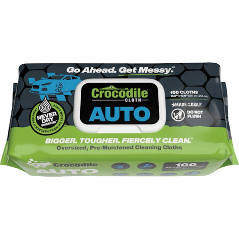Crocodile Cloth Auto Cleaning Wipe; Mfg #6930-100