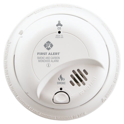 First Alert Hardwire Ion Sensor Carbon Monoxide/Smoke Alarm; Mfg #SC9120B