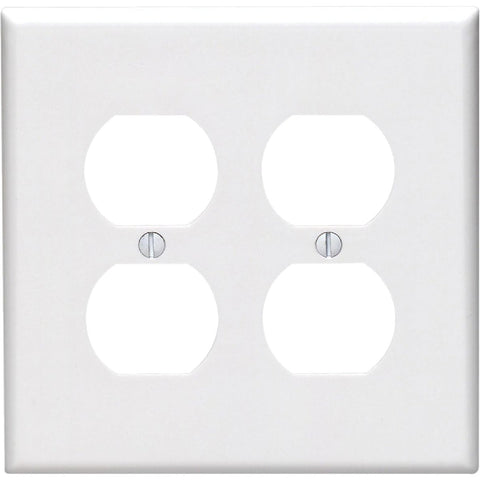 Leviton Mid-Way Outlet Wall Plate; Mfg #002-80516-00W