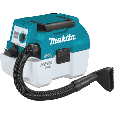 Makita 18V 2 Gal. Cordless Wet/Dry Vacuum- Tool Only; Mfg #XCV11Z