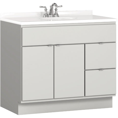 Bertch Riverside Vanity Base; Mfg #RS-B-LH-VTR36T