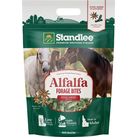 Standlee Premium Western Forage Flavored Alfalfa Forage Bites; Mfg #1175-41010-0-0