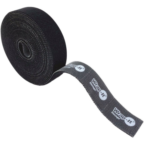 Wrap-It Storage Self-Gripping Perforated Roll Cable Organizer; Mfg #400-12X75PBL