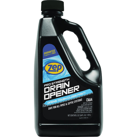 Zep 64 Oz. Pro Strength Drain Opener; Mfg #ZUPSDO646