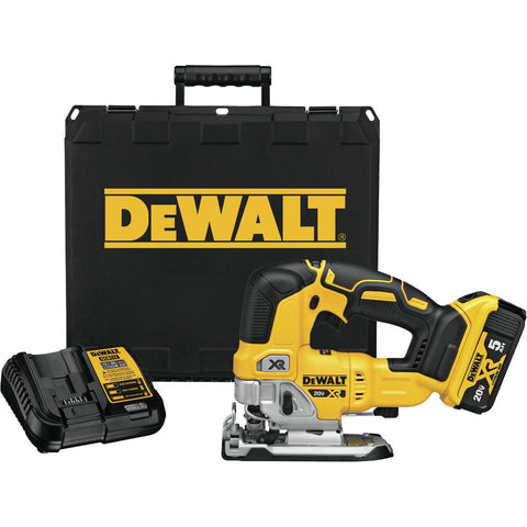 DeWalt 20V MAX XR Lithium-Ion Cordless Jig Saw Kit; Mfg #DCS334P1