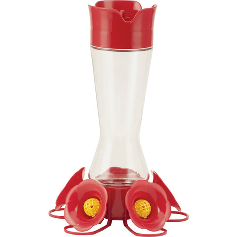 Perky-Pet Top-Fill Red Petunia Hummingbird Feeder; Mfg #204CP-4