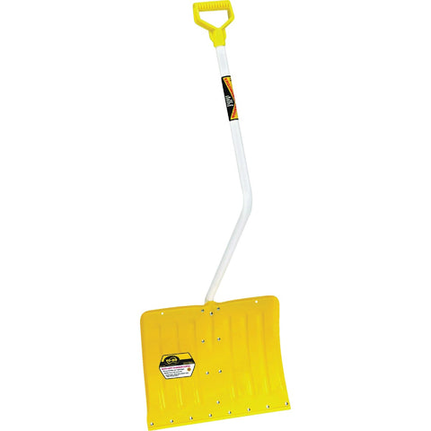 Yeoman Aluminum Snow Shovel with Steel Wear Strip; Mfg #03235