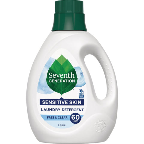 Seventh Generation Free & Clear Liquid Laundry Detergent; Mfg #64353519