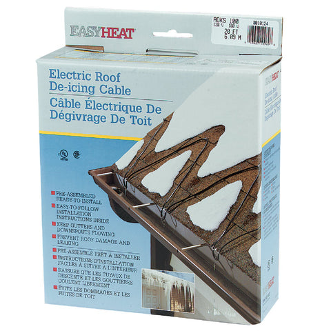Easy Heat Roof De-Icing Cable; Mfg #ADKS100