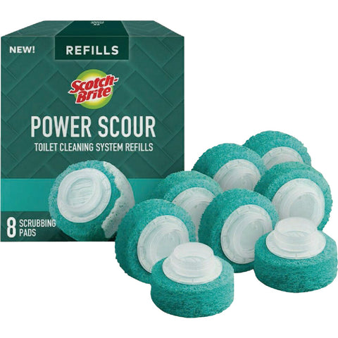 Scotch-Brite Power Scour Disposable Scrubbing Pad Refill; Mfg #559-PS-RF-6