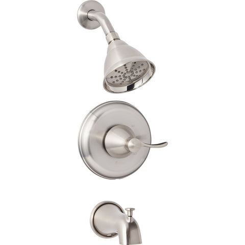 Home Impressions Single Handle Traditional Style Pressure Balance Tub & Shower Faucet; Mfg #F1210005NP-JPA9