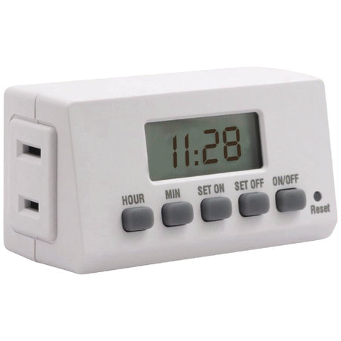 Prime EZ-Set 24 Hr. Indoor Digital Timer; Mfg #TNIDEZ1