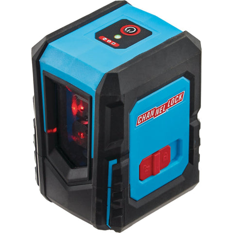 Channellock Self-Leveling Cross-Line Laser Level; Mfg #W068039