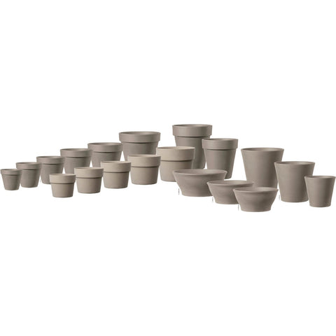 Deroma Graphite Clay Planter Display; Mfg #M624CAZ