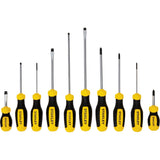 Stanley 10-Piece Screwdriver Set w/Blk Phosphate Coating; Mfg #STHT60799
