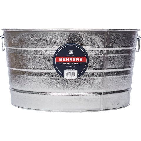 Behrens Hot-Dipped Steel Utility Tub; Mfg #1