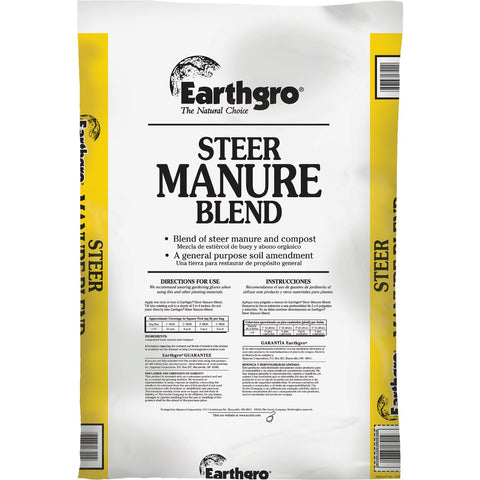 Earthgro Steer Manure; Mfg #71751185