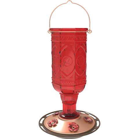 More Birds Jewel Hummingbird Feeder; Mfg #76-JEWEL-RD