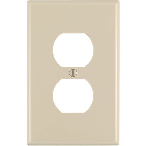 Leviton Mid-Way Unbreakable Outlet Wall Plate; Mfg #R51-00PJ8-00I