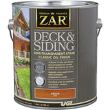 ZAR Deck & Siding Semi-Transparent Exterior Stain; Mfg #832893