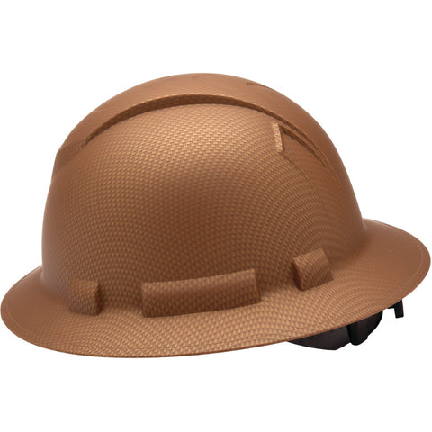 Pyramex Ridgeline Ratcheting Full Brim Hard Hat; Mfg #HP54118
