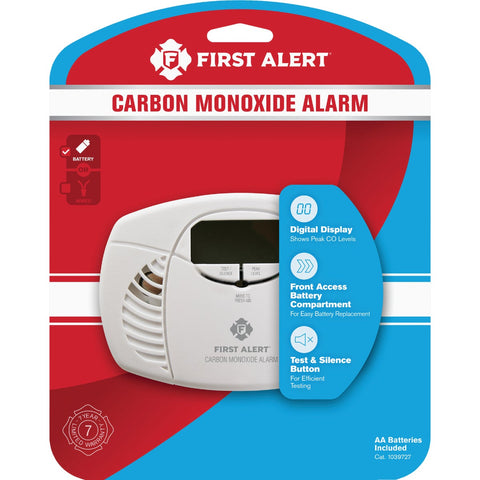 First Alert Digital Display Carbon Monoxide Alarm; Mfg #1039727