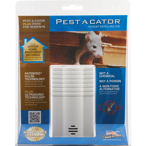 Pest A Cator Plus Electronic Pest Repellent; Mfg #12100