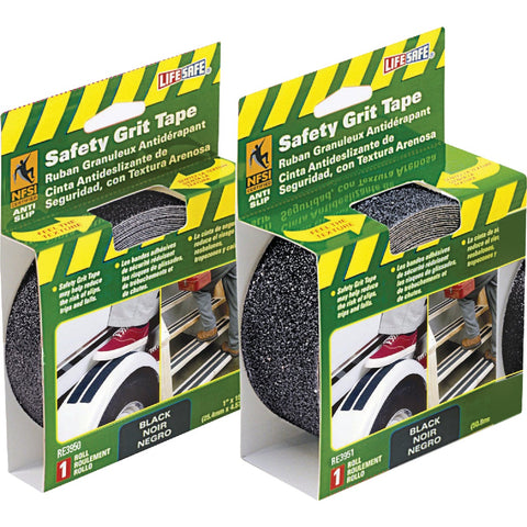 LIFESAFE Safety Grit Anti-Slip Walk Tape; Mfg #RE3950