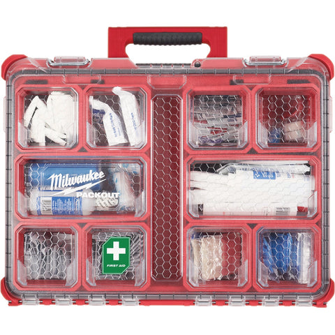 Milwaukee PACKOUT 204-Piece First Aid Kit; Mfg #48-73-8430