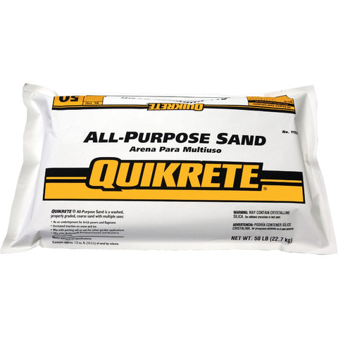 Quikrete All-Purpose Sand; Mfg #115253
