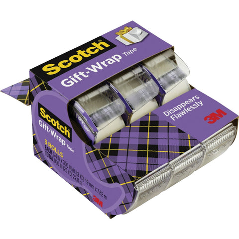 Scotch Gift-Wrap Transparent Tape; Mfg #311