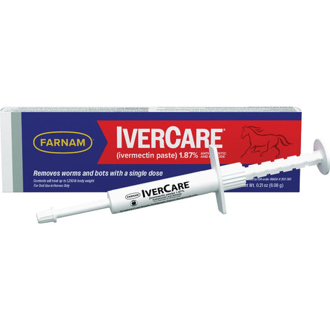 Farnam IverCare Paste Dewormer; Mfg #100551474