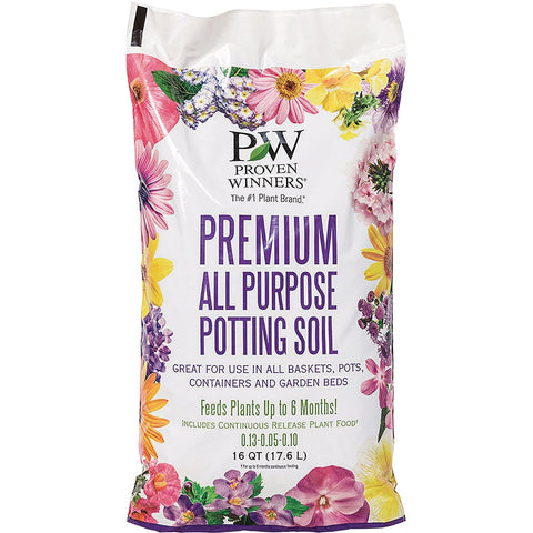 Proven Winners Premium All Purpose Soil; Mfg #3101012.Q16P