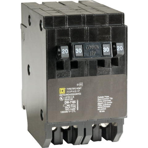 Square D Homeline Quad Tandem Circuit Breaker; Mfg #HOMT2020230CP